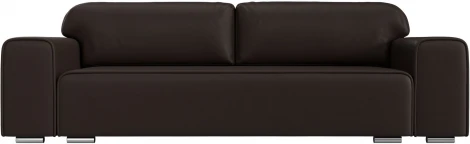Диван прямой Лига-029 (Коричневый/Экокожа) Лига Диванов арт.121032