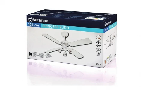 Потолочная люстра Westinghouse Princess Euro White 72113WES