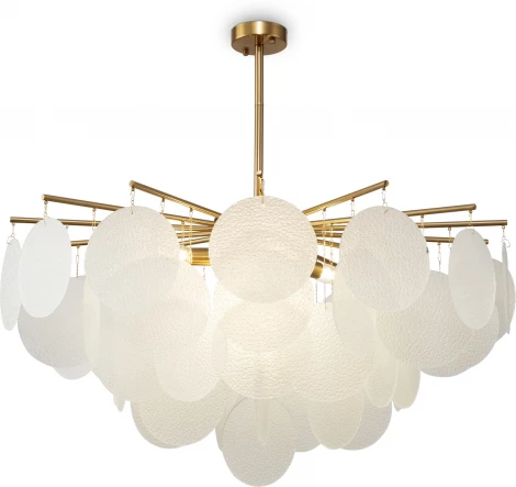 Потолочная люстра каскадная на штанге Freya Porto FR5104PL-08BS (220V)