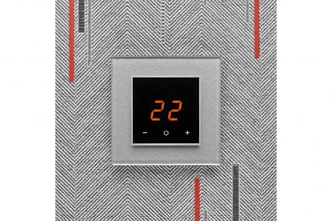 Терморегулятор AURA ORTO 9007 ALUMINIUM RICH (СИЯЮЩИЙ АЛЮМИНИЕВЫЙ)