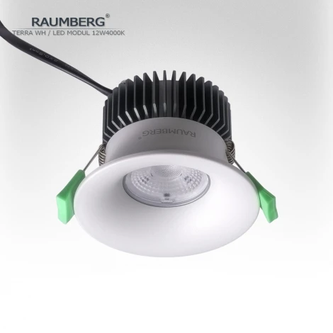 Встраиваемый светильник Raumberg Terra\Wh\12W4000K White Led 12w 4000K