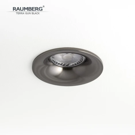Встраиваемый светильник Raumberg TerraGunBk Gun Black