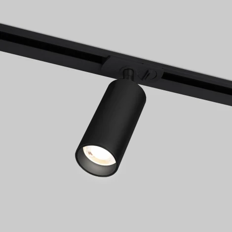 Трековый светильник Diffe черный 10W 4200K 85152/01 однофазный Elektrostandard (LED, 220V, круглые)