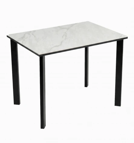 Стол DikLine SKT90 Керамика YB8020125BG ONYX/подстолье черное/опоры черные 00-00084649