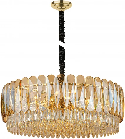 Подвесная люстра AM Group SPARKLY SPARKLY D800 GOLD (220V, на цепи)