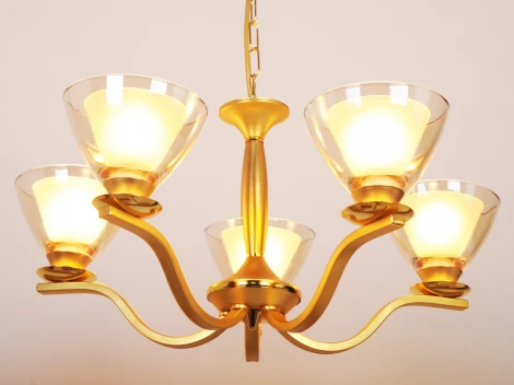 Подвесная люстра 312LO5FO-014/363 (220V, на цепи)