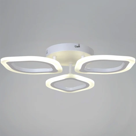 Потолочная люстра на штанге светодиодная Reluce 02301-0.3-03 WH