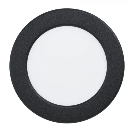 Встраиваемый светодиодный светильник Eglo Fueva 901413 6 с рег-кой цветовой темп-ры 6,3W(LED) IP44 2700K, 4000K, 6500K пластик, черный, белый