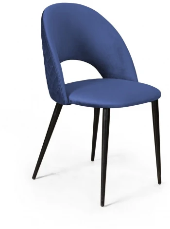 Стул Max ромб, бархат синий 29 Top Concept custom 78094