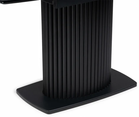 Керамический стол Notta Фестер 140(180)х80 черный мрамор shakespeare black / черный арт.612882