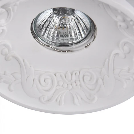 Встраиваемый точечный светильник Maytoni Gyps Classic DL278-1-01-W