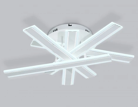 Потолочный светодиодный светильник с пультом Ambrella Acrylica Original FA8903 (регулировка яркости, 220V, умный дом - Smart Life, круглые)