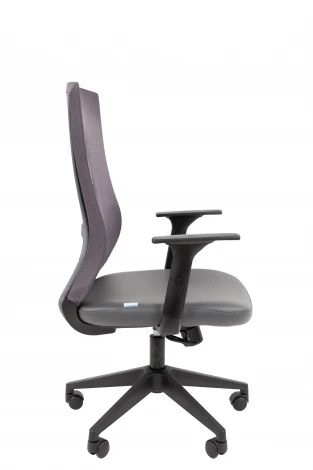 Офисное кресло Chairman 500LT Россия экокожа серый/TW-04 серый Б/П 7187917