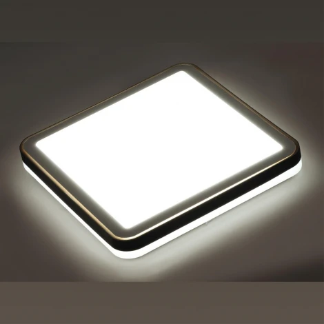 Настенно-потолочный светильник Sonex Akuna 7621/DLN пластик/черн./медный LED 48Вт 3000-6000K пульт ДУ