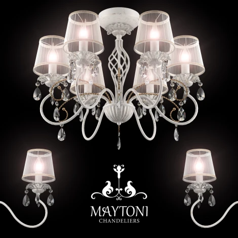Подвесная люстра Maytoni Elegant 38 ARM257-06-G