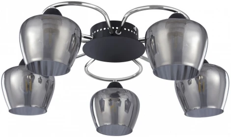 Потолочная люстра Arte Milano AMALFI 321508/5 CR+BK (220V)