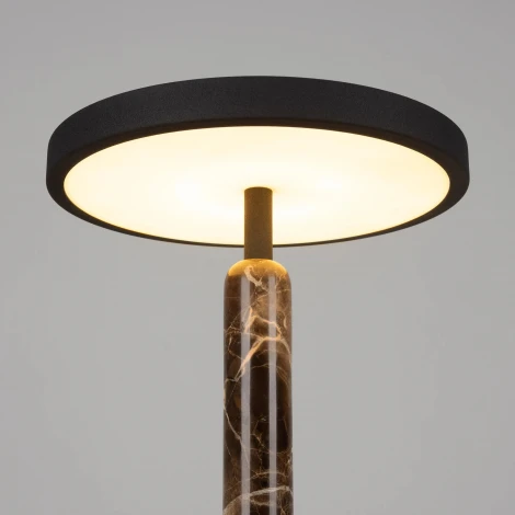 Настольная лампа SP-ALYSS-TAB-R22.5x30-5W Warm3200-MIX (CF-BK, 110 deg, 230V) (Arlight, IP20, Мрамор) 061708