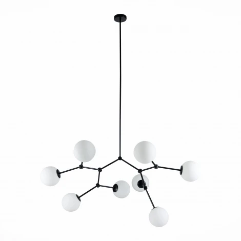 Потолочная люстра на штанге ST Luce Chieti SL1506.403.08 (220V, шарики)