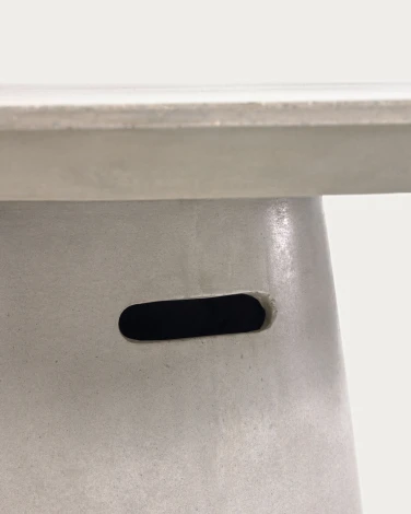 Стол уличный La Forma (ex Julia Grup) Itai (Серый/ Цемент,Железо)