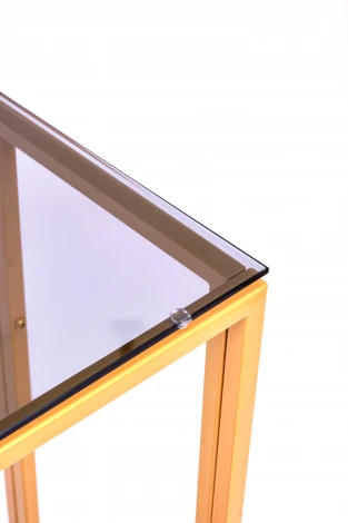 Консольный стол AllConsoles 1084-CG grey золотой