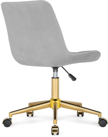 Компьютерное кресло Notta Честер светло-серый (california 900)/ золото 533182