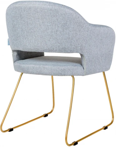 Стул R-Home Oscar Грей/ЛинкЗолот