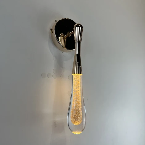 Настенный светодиодный светильник Fial Wall Gold Imperiumloft Fial-Wall01 (241386-26) (220V)