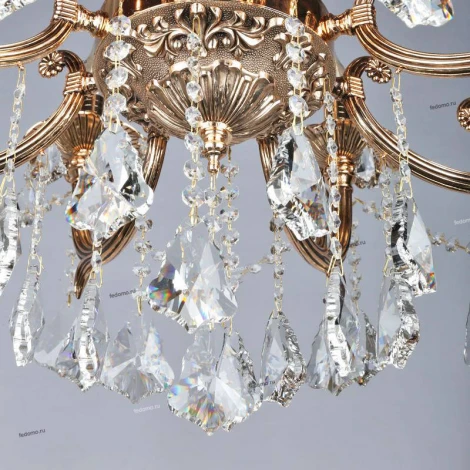 Подвесная люстра Omnilux Grosseto OML-77723-08 (220V, на цепи, подсвечник, свеча)