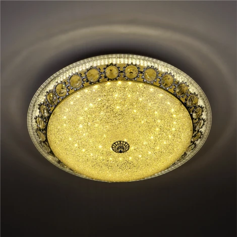 Потолочный светильник светодиодный с пультом с регулировкой цветовой температуры и яркости LED4U LED4U L1110-500 CR