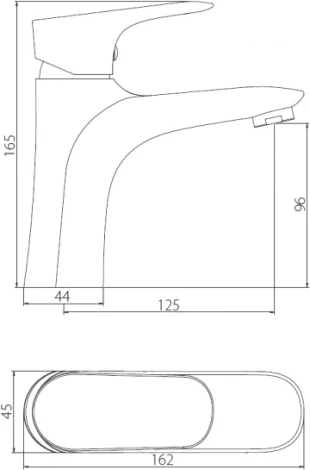 Смеситель Damixa Palace Grand 460210000 для раковины
