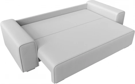Диван прямой Лига-029 (Белый/Экокожа) Лига Диванов арт.121034