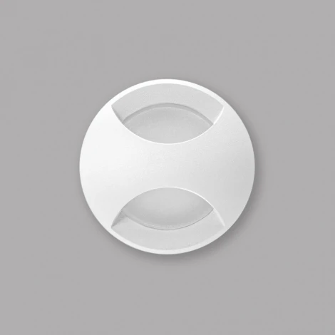 Подсветка для лестниц встраиваемая Imex Paso IL.0013.3001-WH (LED, 220V, круглые, IP54)