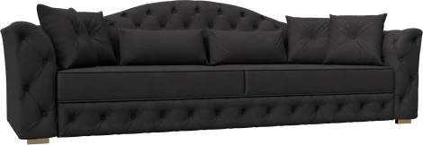 Диван прямой Артис Лига Диванов (Замша) арт.126380