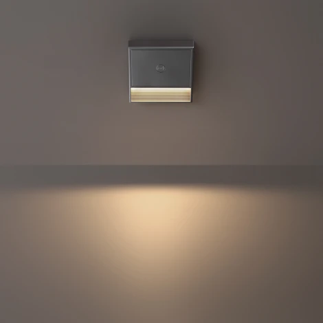 Светильник накладной сенсорный для лестниц Novotech Vespera 359710 серый IP20  LED 0.4W 3000К 1000mAh Li-ion, 5V