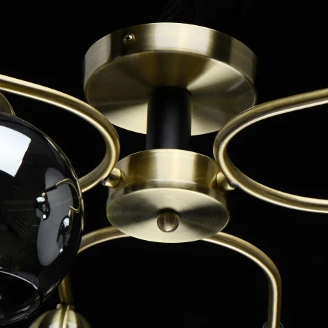 Потолочная люстра DeMarkt Гамбург 605014606 (220V, шарики)