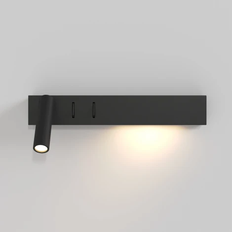 Настенный светильник (бра для чтения) Comodo 3000К 8Вт IP 20 LED Maytoni Technical C031WL-L8B3K (220V, выключатель)