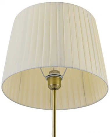 Торшер с выключателем Lumion Tune 8302/1F бронза/черный/бежевый, металл/текстиль E27 1*60W 220V