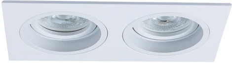 Точечный встраиваемый светильник Arte Lamp Tarf A2178PL-2WH (220V)