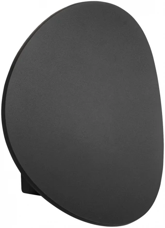 Настенный светильник уличный светодиодный Окленд 48366 DH507, 7W, 520Lm, 4000K, черный Feron (220V, круглые, IP54)