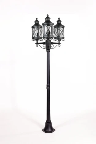 Наземный фонарь Oasis Light LUCERNA 84808B/02 Bl (220V, фонарь, IP44)