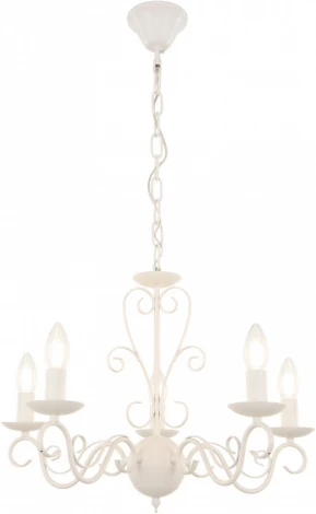 Подвесная люстра Arte Milano AM341369 341369/5 WT (220V, на цепи, подсвечник, свеча)