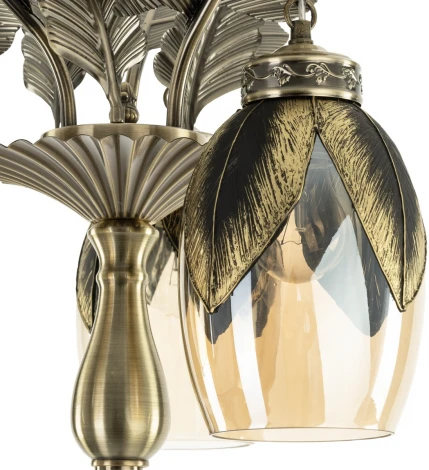 Торшер Citilux Garuda CL420933 (220V, выключатель, листья)