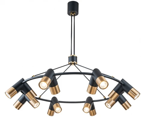 Подвесной светильник 11036/16P Black Indigo Doppio V000456 (220V, на проводе)