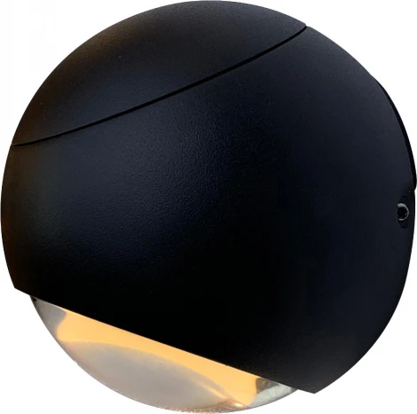 Настенный уличный светильник Favourite Linse 4391-1W (LED, 220V, шар, IP54)