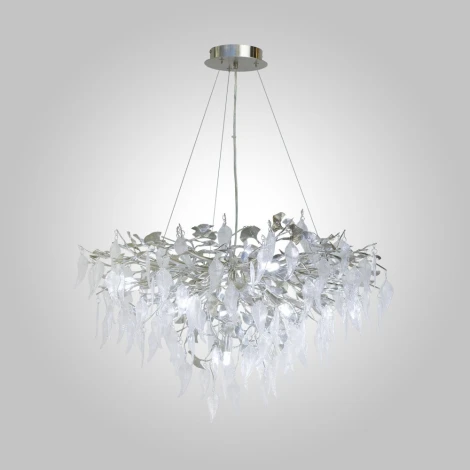 Подвесная люстра AM Group WOODSTAR WOODSTAR D800 SN (220V, на тросе, листья)