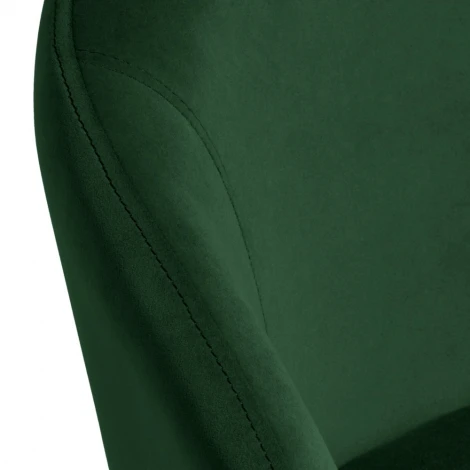 Стул-полукресло Emil зеленый с золотыми ножками Bradex Home арт.RF 0845