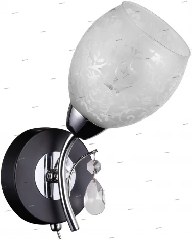 Бра IDLamp Agnes 843/1A-Blackchrome