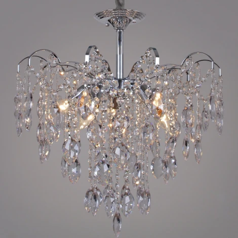 Подвесная люстра хрустальная Reluce 56760-0.4-500 MX CH