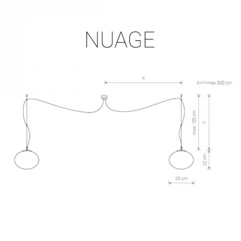 Подвесной светильник Nowodvorski Nuage 9272