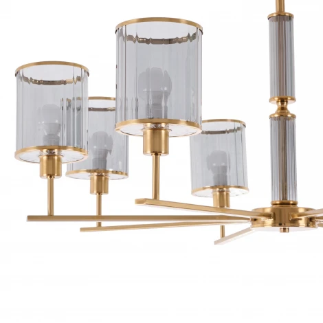 Потолочная люстра на штанге MyFar Alen MR1911-8P (220V)